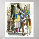 Jewish High Priest from before the time of Christ Poster