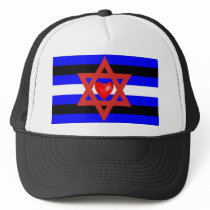Jewish Leather Pride Trucker Hat