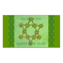 Jewish New Year Bookmark Profile Card business cards by INTHEPRESENT Jewish New Year Bookmark Profile Card business cards