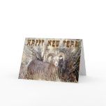 Jewish New Year Ram's Horn  Greeting Card