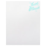 Jewish Princess bright blue Letterhead Design