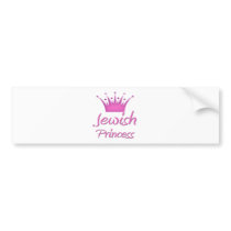 Jewish Princess bumper stickers by flagshirt Jewish Princess bumper stickers