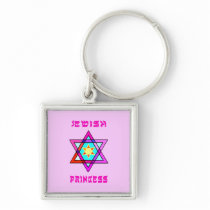 Jewish Princess Key Chains