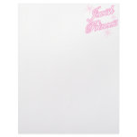 Jewish Princess pink Letterhead Template