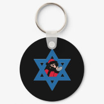 Jewish Santa keychains by Shirtuosity Jewish Santa keychains