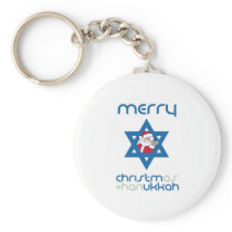 JEWISH SANTA KEY CHAINS