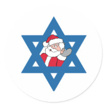 JEWISH SANTA stickers