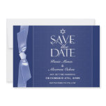 Jewish Save The Date Ribbon Flat Card Invites