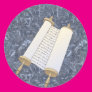 Jewish Scroll Stickers Jewish Scroll Stickers