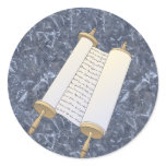 Jewish Scroll Stickers