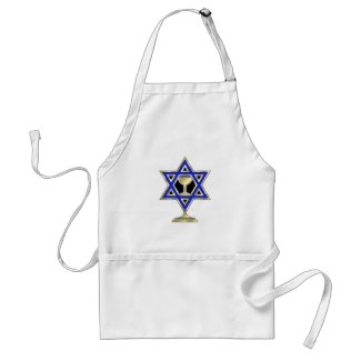 Jewish Star apron