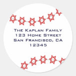 Jewish Star Baseball Sticker stickers
