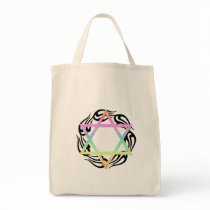 Jewish Star Colors Bags