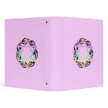 Jewish Star Colors Vinyl Binder
