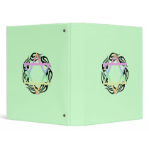 Jewish Star Colors 3 Ring Binders