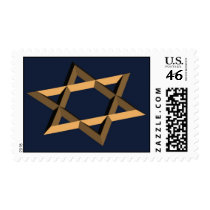 Jewish Star of David Bar Mitzvah Postage