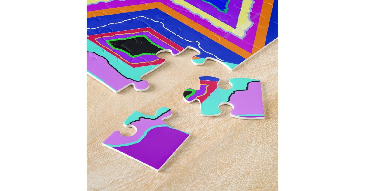 Jewish Star of David Jigsaw Puzzle Zazzle