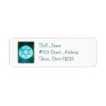 Jewish Star of David Mailing Label