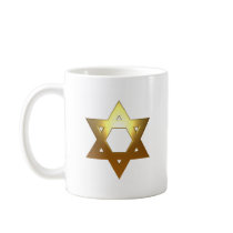 Jewish Star of David Mug