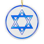 Jewish Star of David Ornament