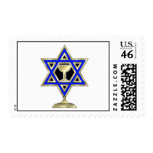 Jewish Star Postage