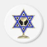 Jewish Star Refrigerator Magnets