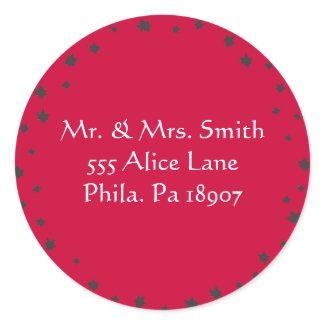 Jewish star REPLY sticker seal zazzle_sticker