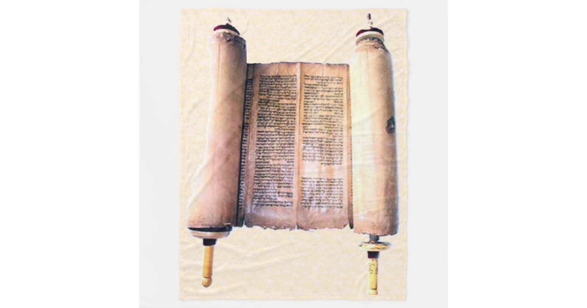 JEWISH TORAH Fleece Blanket Zazzle