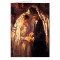 Jewish Wedding - Vintage Art by Israëls Cards