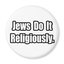 Jews Do It Religiously magnets