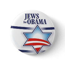 Jews for Obama Pinback Button