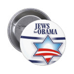 Jews for Obama Pinback Button