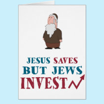 Jews Invest - Jewish finance humor cards