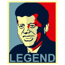 jfk, a true legend t-shirts by mike3488 jfk, a true legend t-shirts