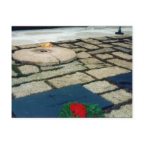 jfk eternal flame post card