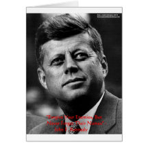 JFK "Forgive Not Forget" Wisdom Quote Gifts & Card