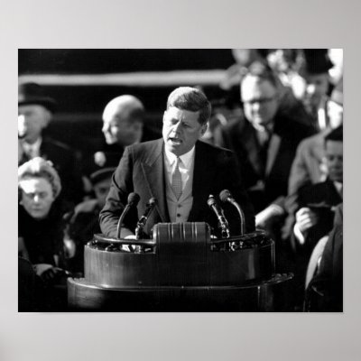JFK Inauguaration Poster