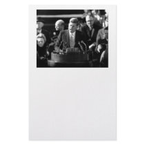 JFK Inauguaration Stationery