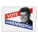 JFK Kennedy Election cards by Zerotees JFK Kennedy Election cards
