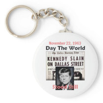 JFK KILLED Keychain