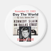 JFK KILLED Magnet