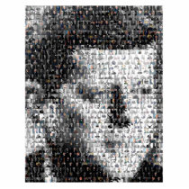 JFK montage photo sculptures