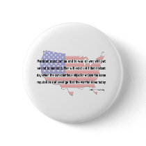 JFK Peace Quote Pinback Button