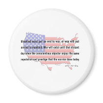 JFK Peace Quote Refrigerator Magnets