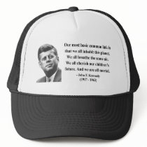 JFK Quote 2b Mesh Hats