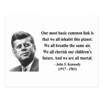 JFK Quote 2b postcards