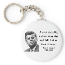 JFK Quote 4b keychains