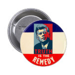 JFK: Truth is the Remedy Pins