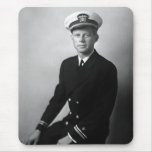 JFK Wearing His Navy Uniform Mousepads