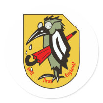 JG 51 Mölders Round Sticker